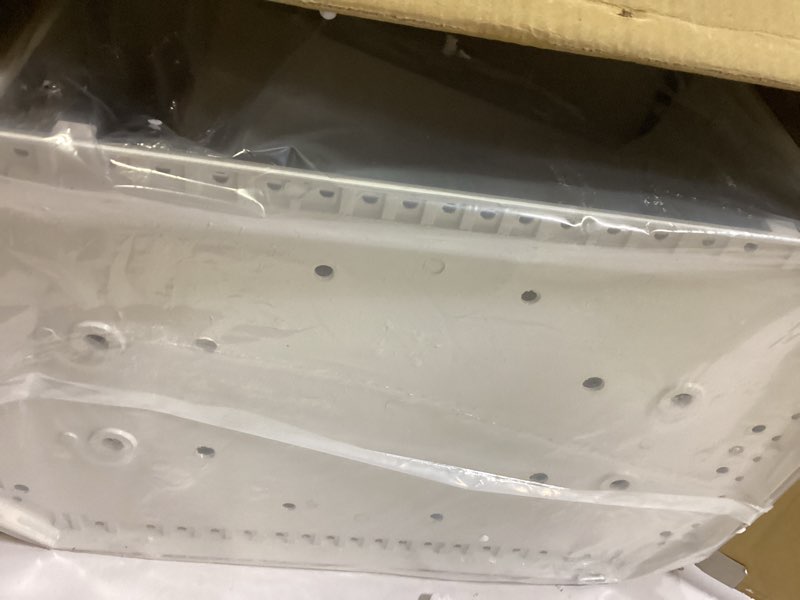 Condition photo showing New/Like New for Gibraltar Mailboxes Hamilton Post Mount Mailbox White