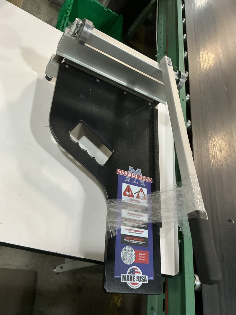 Condition photo showing As Is for marshalltown 13-in ultra-lite floor cutter