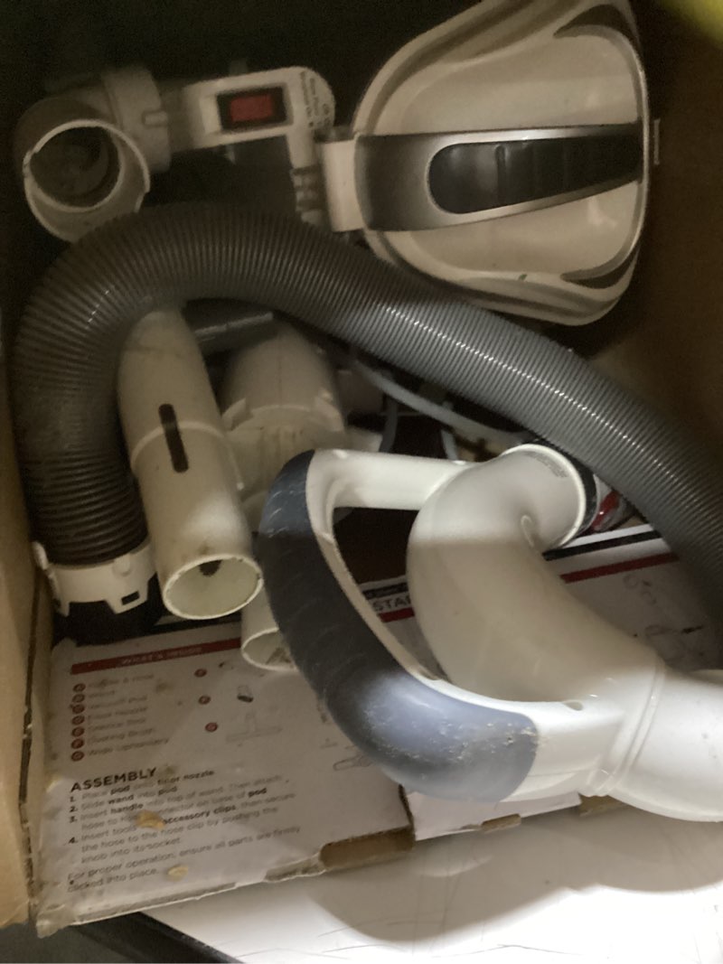 Condition photo showing Good Condition for shark nv501 rotator professional lift-away upright vacuum with hepa filter, swivel steering, led headlights, wide upholstery tool, dusting brush & crevice tool, white/red
