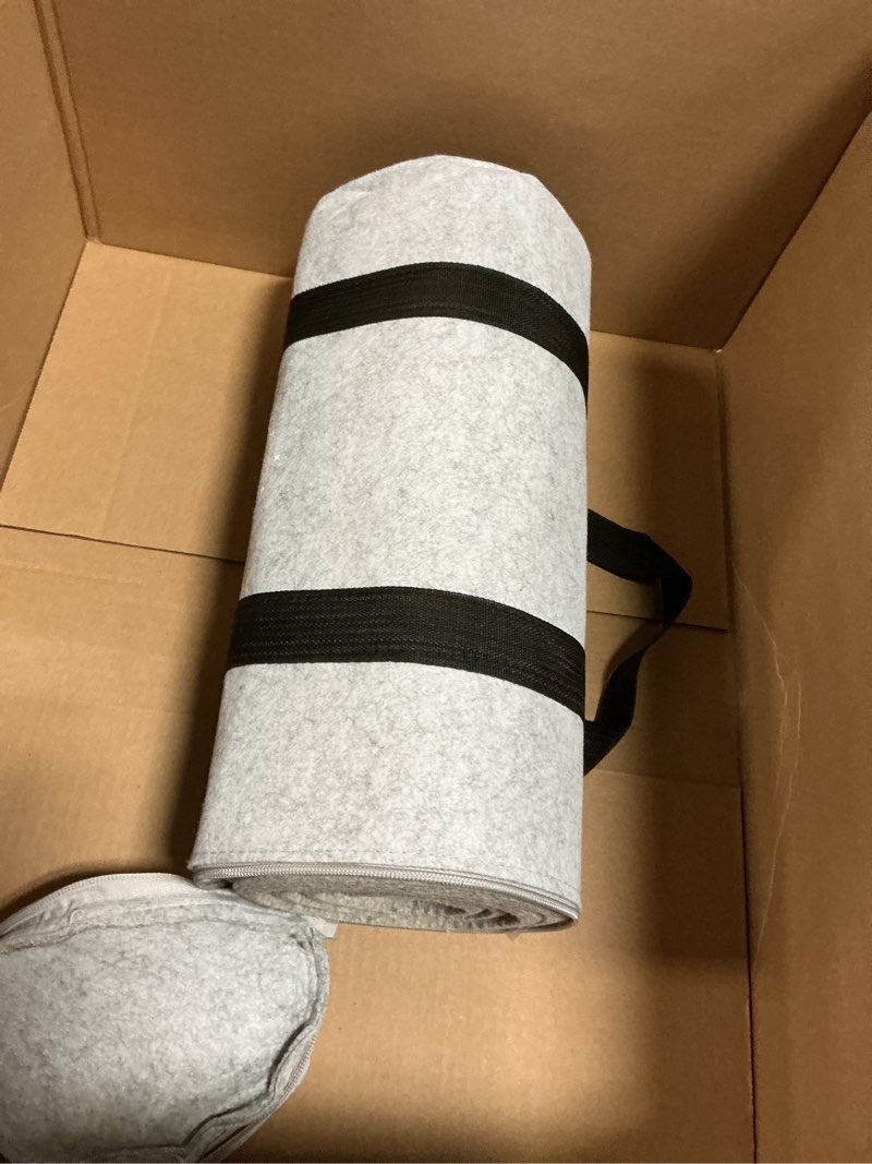 Condition photo showing Good Condition for Wool Pressing Mat for Quilting - 22x60 XL Extra Large Felt Ironing Pad 3/8" Thick, 100% Wool Heat Resistant for Ironing, Sewing, Cutting on Ironing Board, Tabletop, Dryer, Countertop 22" x 60"
