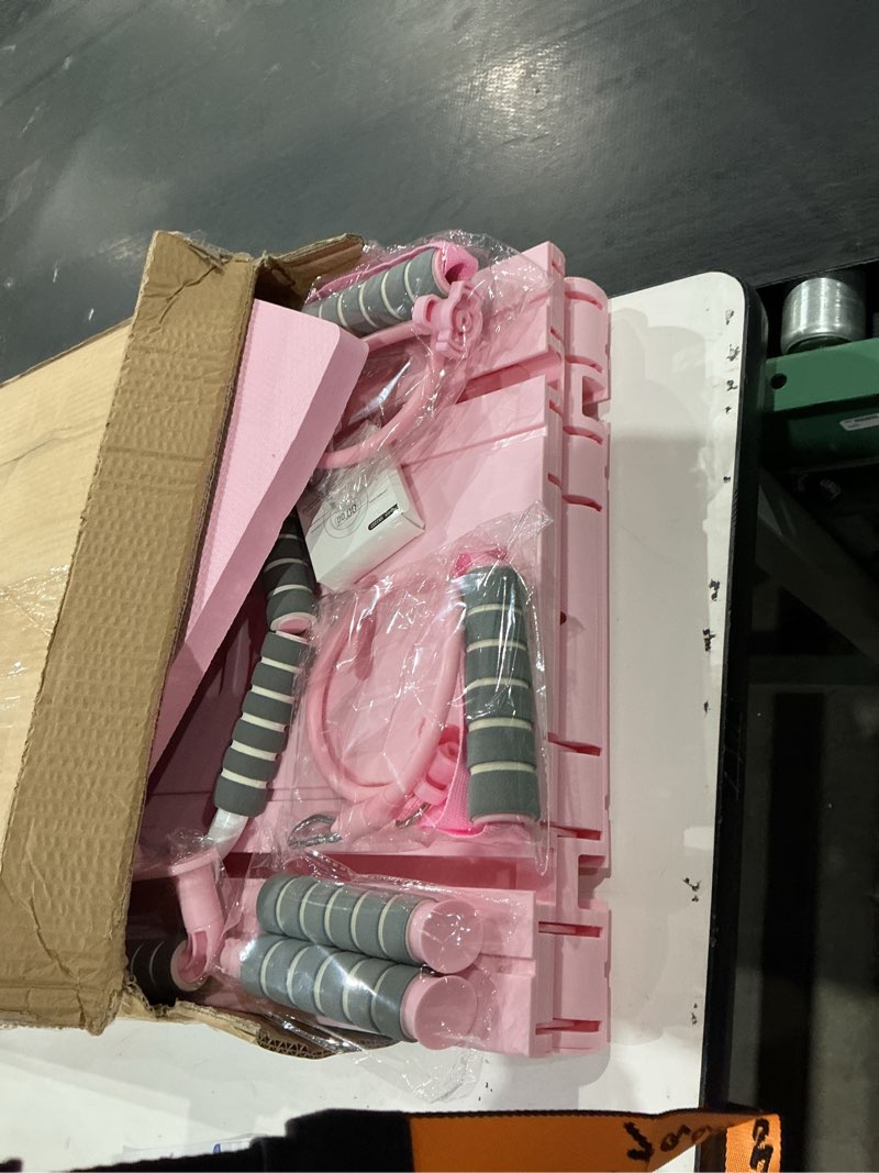 Condition photo showing Good Condition for multifunctional pilates board, pilates reformer sets 7-in-1