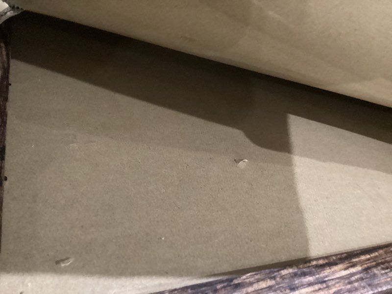 Condition photo showing As Is for BESCRCL 20x25 Picture Frame Brown, Poster Frames Wall Hanging, Display Pictures 20 x 25 without Mat, 1 Pack Brown 20x25