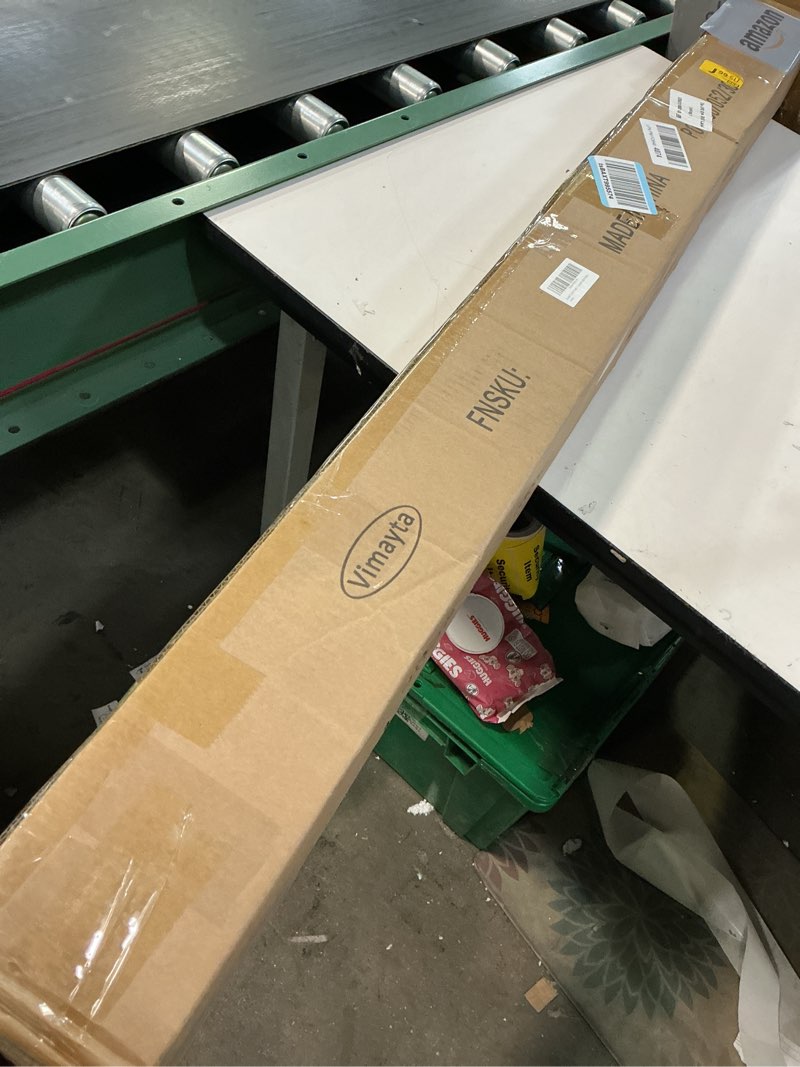 Condition photo showing New/Like New for Double Curtain Rods 72 to 144 Inches with Solid Aluminum Alloy Brackets, 1 Inch Adjustable Drapery Rod, Heavy Duty Dual Curtains Rod for Window, Sliding Door, Bedroom Decoration, Matte White Matte White 72"-144"