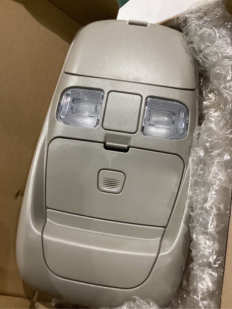 Condition photo showing Good Condition for UPGRADED Overhead Console with Dome LED Lights & SunGlasses Storage - Compatible with Dodge Ram 1998-2001, Ram 2500 3500 2002-2002,Replaces PARTS# SN96TL2AA