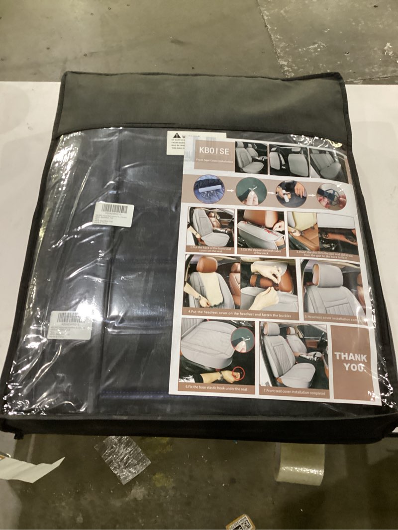 KBOISE front sest cover instailation