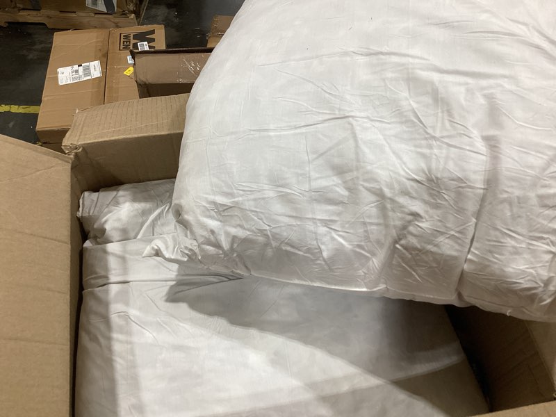 Condition photo showing As Is for piwaal luxury hotel pillows for sleeping 2 pack,bed pillows standard size set of 2,down alternative filling,pillows for back,stomach and side sleepers