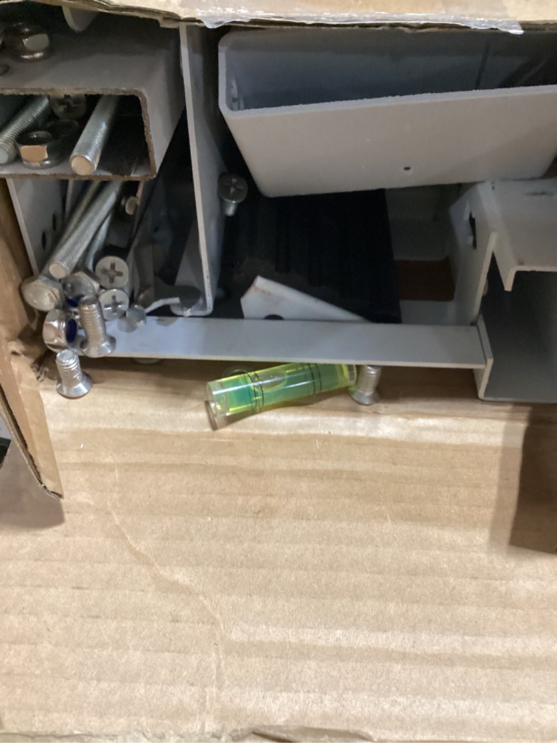 Condition photo showing Good Condition for air conditioner support bracket, adjustable window air conditioner bracket, no drilling heavy duty ac brackets for windows