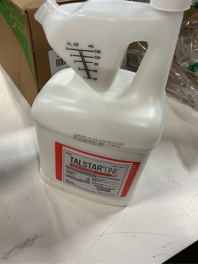 Condition photo showing Good Condition for talstar one insecticide 1 gallon | powerful bifenthrin bug spray concentrate | spider control, ants, mosquitoes, fleas and perimeter use | control for over 75 pests