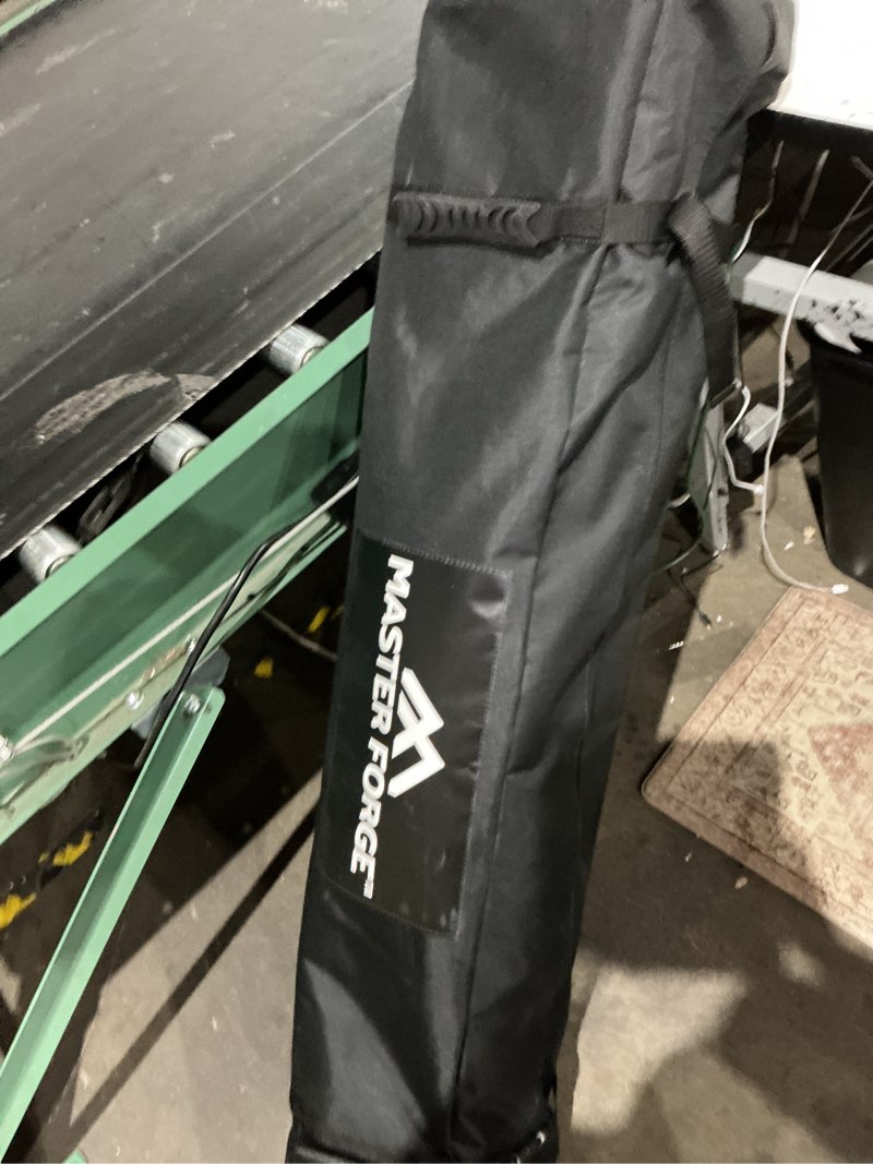 Condition photo showing As Is for customer reviews for everbiltmega shade pop-up canopy witrim