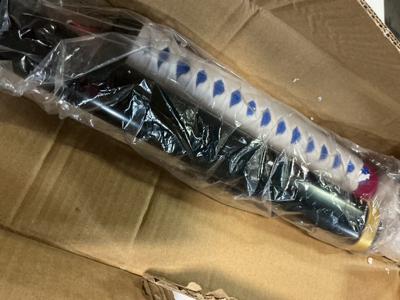 Condition photo showing Good Condition for RENGENG Light Up Sword, 40 Inches Rechargeable Plastic Replica with Belt & Stand, Sword with Original Texture Giyu