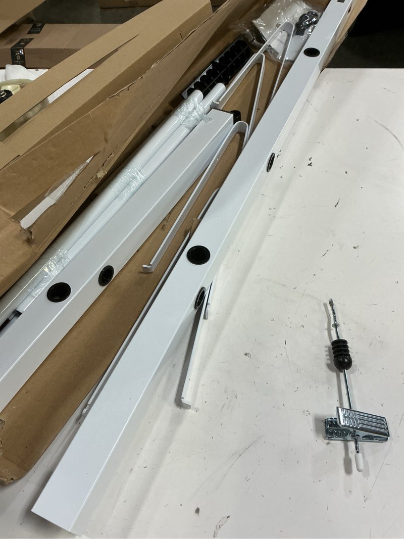 Condition photo showing Good Condition for hockey gear drying rack for drying and storing adult and child sports metal hockey equipment drying rack-4 additional hanging clips