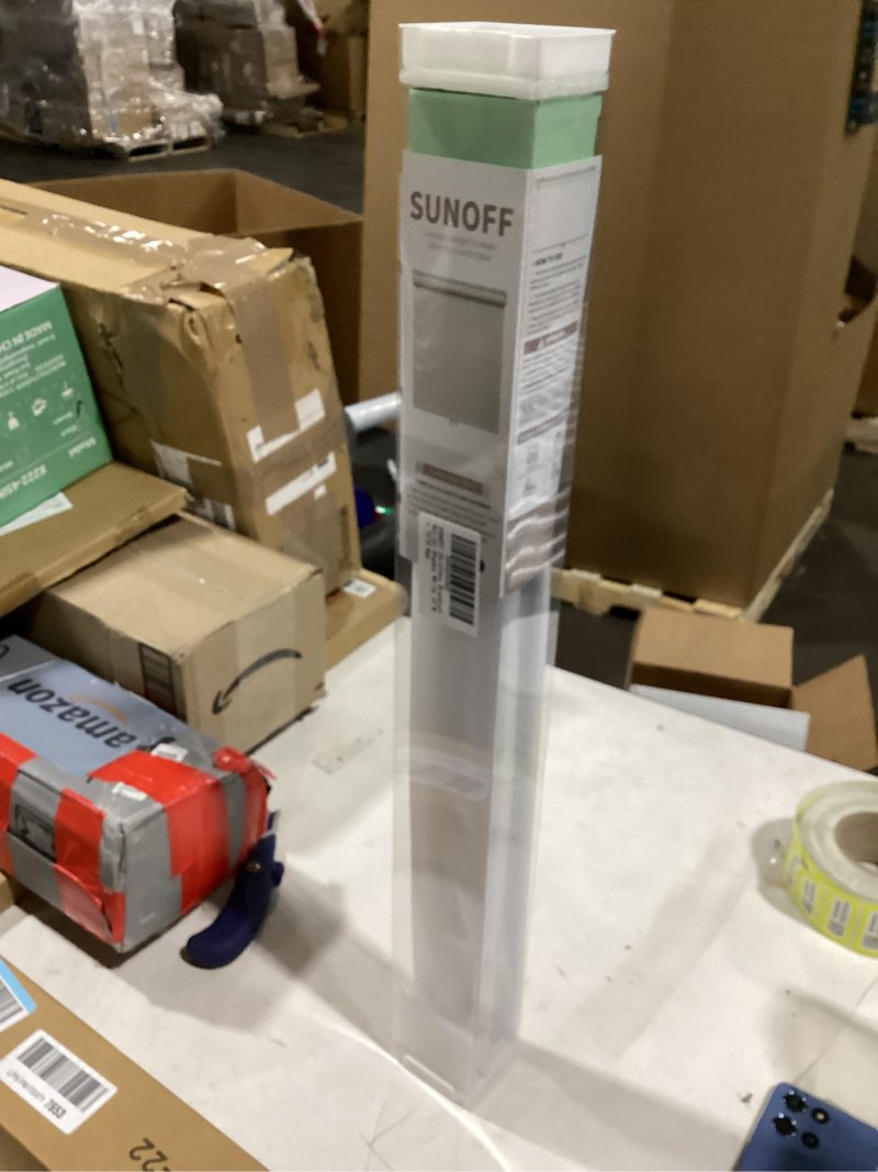 Condition photo showing New/Like New for Blackout Roller Shades Blinds Cordless for Windows Pull Down Room Darkening Door Blinds with Thermal Insulated Easy to Install for Living Room,Bedroom,Home,Office Bathroom White 22" W x 72" H 22"W x 72"H White