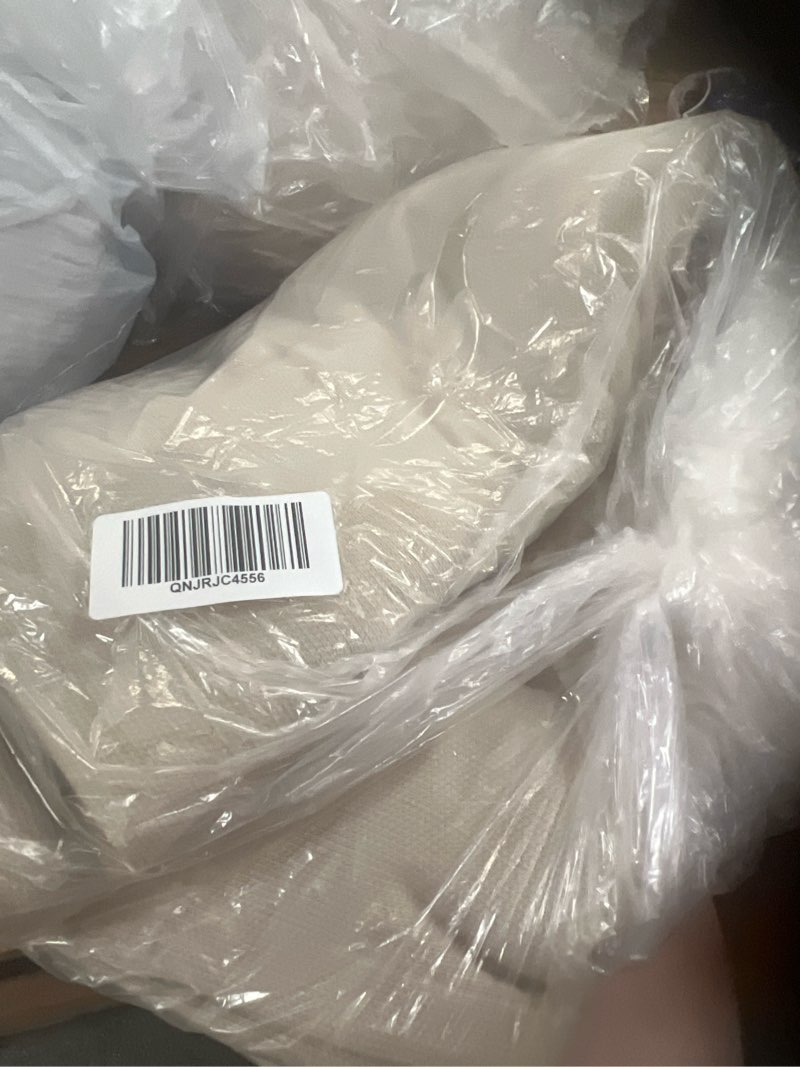 Condition photo showing Good Condition for luxury organic cotton bed blanket, twin, sand