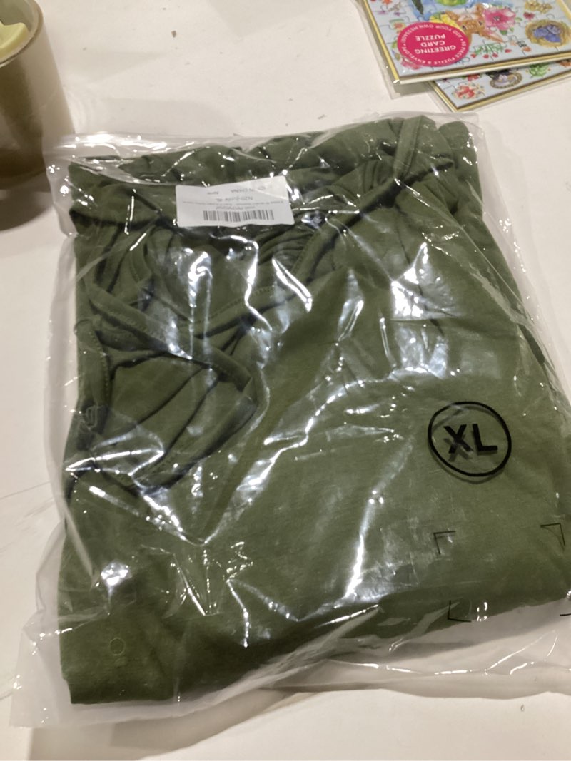 Nfsion Women's Summer Casual Sleeveless Dress Loose Spaghetti Strap Beach Dresses with Pockets X-Lar