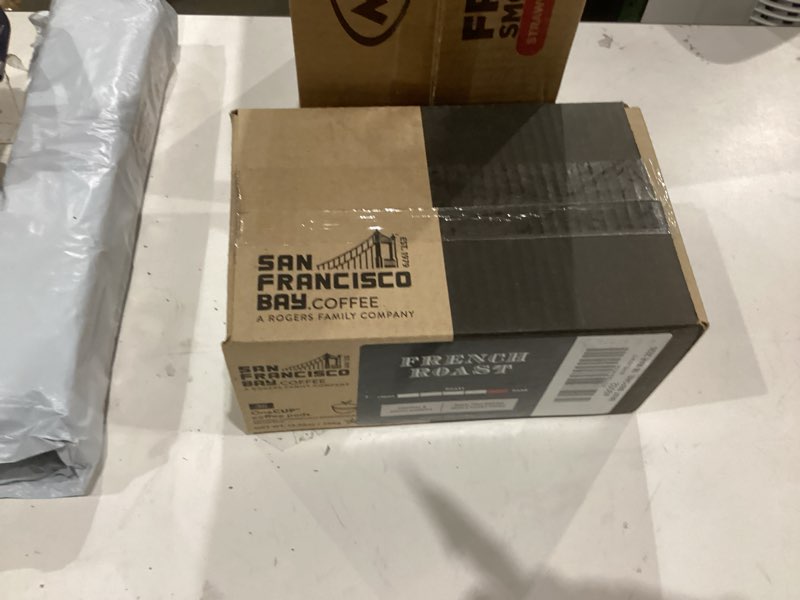 Condition photo showing New/Like New for San Francisco Bay Compostable Coffee Pods - French Roast (36 Ct) K Cup Compatible including Keurig 2.0, Dark Roast French Roast 36 Count (Pack of 1)