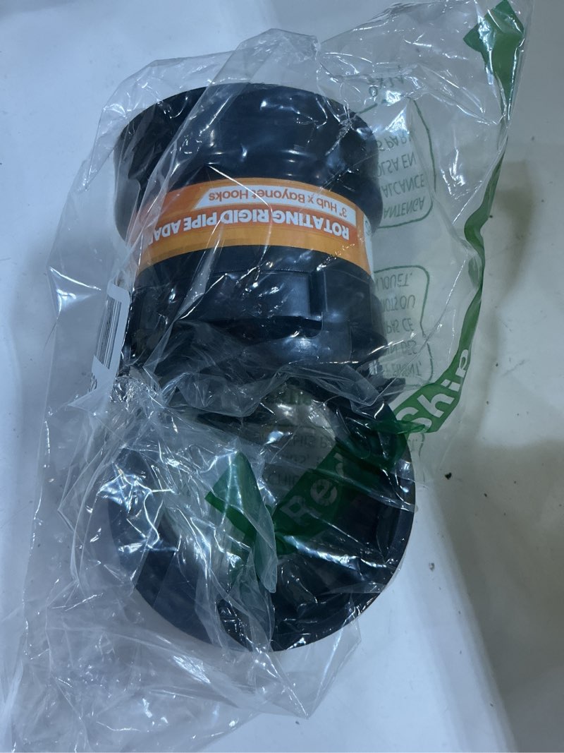 Condition photo showing Good Condition for tongass (combo pack) rv sewer hose fitting adapter to pvc, rv sewer connection & rv sewer termination adapter - 3" hub x bayonet hooks 1