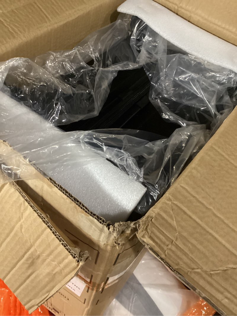 Condition photo showing Good Condition for LIGHT FLIGHT Luggage Sets, 3 Piece Durable Suitcase Set with Spinner Wheels, 3 Pcs Hardside Lightweight luggage with TSA Lock, Large Checked Travel Suitcases, 20/24/28 Inch, Black Black 3-Piece Set-20 Inch/24 Inch/28 Inch