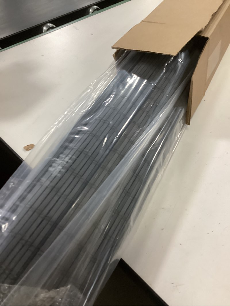 Condition photo showing New/Like New for LazBlinds Cordless Bamboo Roman Shades, Light Filtering Window Treatment, Roll Up Bamboo Blinds for Windows, 43'' W x 60'' H Light Filtering-h-002 43'' W x 60'' H