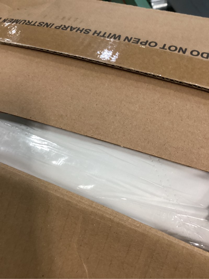 Condition photo showing New/Like New for puredown® goose feathers and down pillow with diamond quilting with 100% cotton cover, pack of 2, king size classic white king (pack of 2)