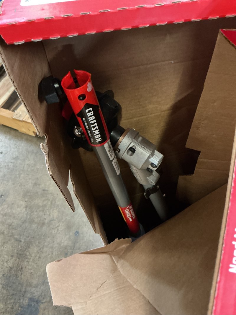 Condition photo showing As Is for craftsman ws2200 25-cc 2-cycle 17-in straight shaft attachment capable gas string trimmer