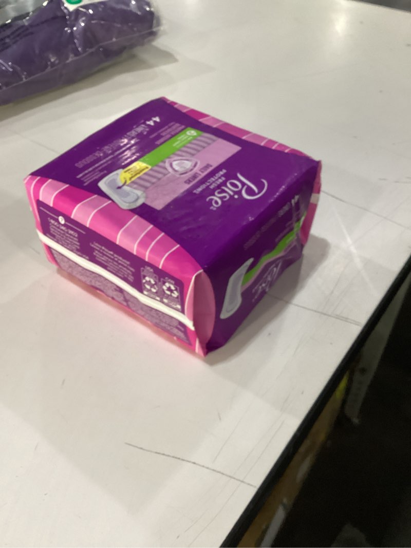 Condition photo showing Good Condition for poise daily liners, incontinence panty liners for bladder leaks, 2 drop very light absorbency, long length,), packaging may vary long length