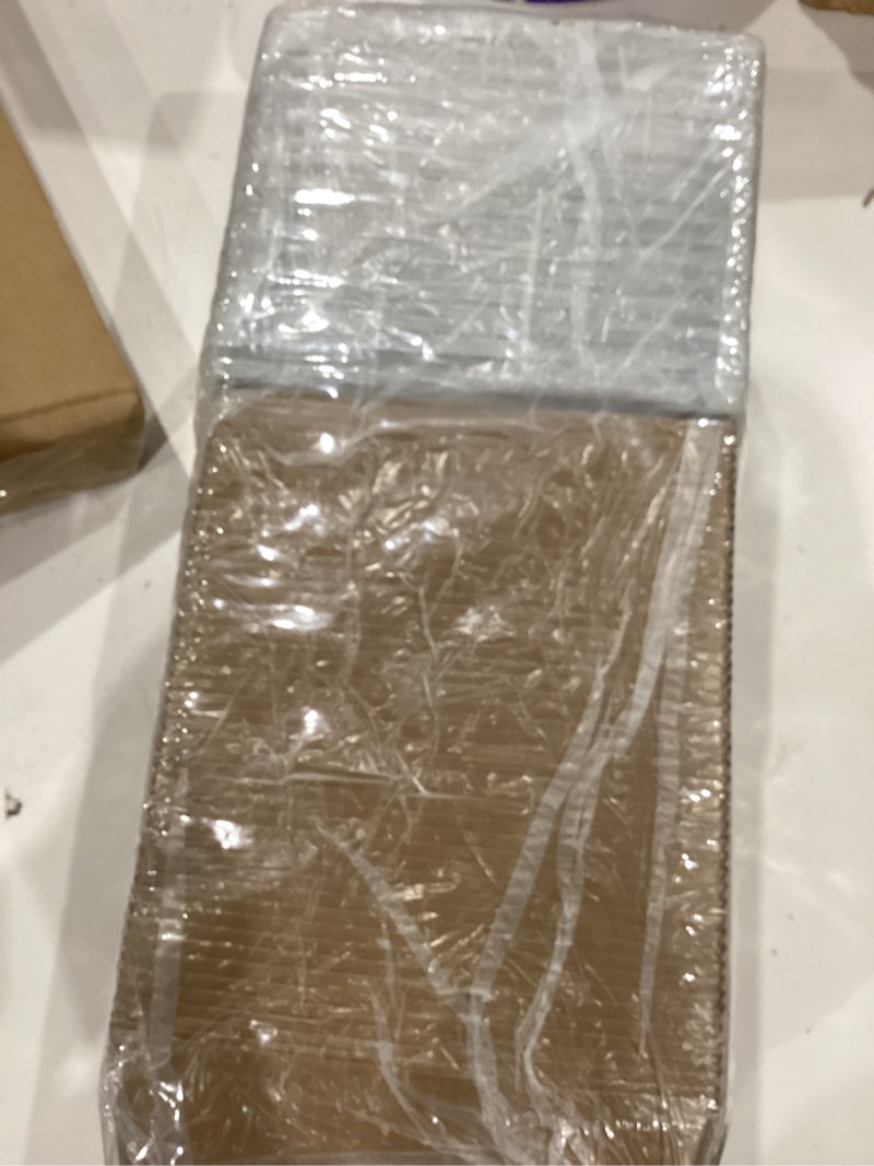 Condition photo showing Good Condition for 50 pack small charcuterie boxes with clear lids - to go paper mini charcuterie box, disposable food containers, 5inch dessert boxes - sandwich, cookie, sushi, cake slice, strawberries (brown)