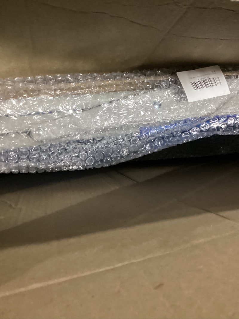 Condition photo showing New/Like New for #wejoy folding beach chair for adults, lightweight beach chair with shoulder straps, high back camping chairs with hard armrest, supports 300lbs for outdoor lawn concert classic #c 1 pack blue