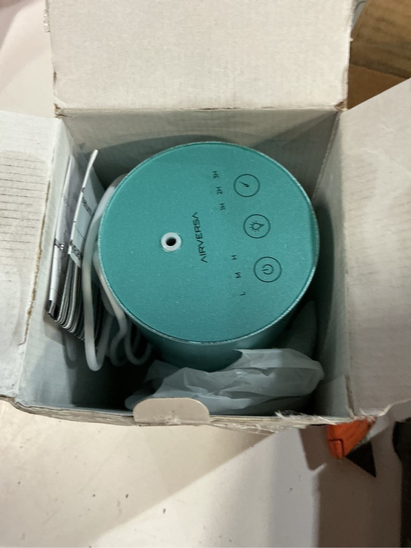 Condition photo showing Good Condition for Airversa Essential Oil Diffuser Waterless Aromatherapy Diffusers for Home Large Room, Bedroom, Car, Office, Desk, Battery Operated, Small Diffuser for Pure Scent, 100mL Capacity, AN9 (Mint)