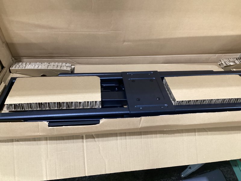 Condition photo showing Good Condition for monTEK Heavy Duty XXL Full Motion TV Wall Mount for 60-120 inch Extra Large TVs, Holds 265 lbs, Max VESA 900x600, 27.7" Extension, Swivel & Tilt, Preassembled, Fits 12–24" Studs, LED/LCD/OLED 4K/8K
