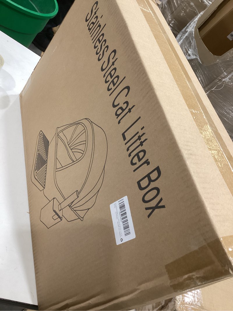 stainless steel cat litter box