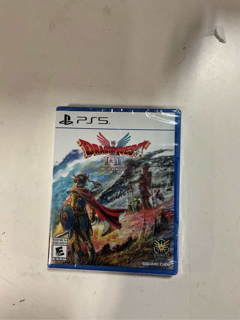 Condition photo showing New/Like New for dragon quest i & ii hd-2d remake - playstation 5