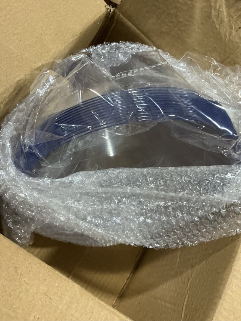 Condition photo showing Good Condition for bestvip 54oz clear plastic serving bowls for party - 12 pack angled disposable serving bowls, party for chips, snacks, fruit, salad - bowls for parties, daily use, catering, christmas clear 54oz