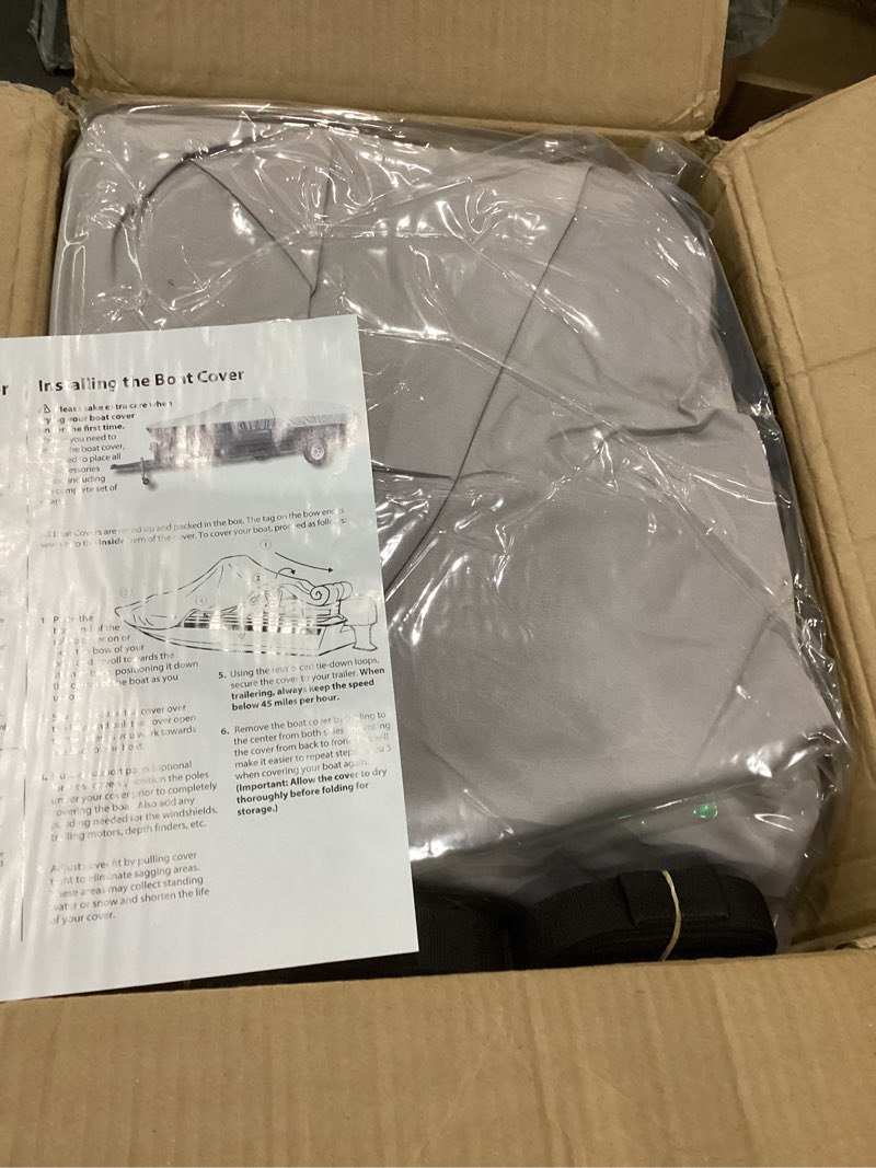 Condition photo showing Good Condition for boat cover