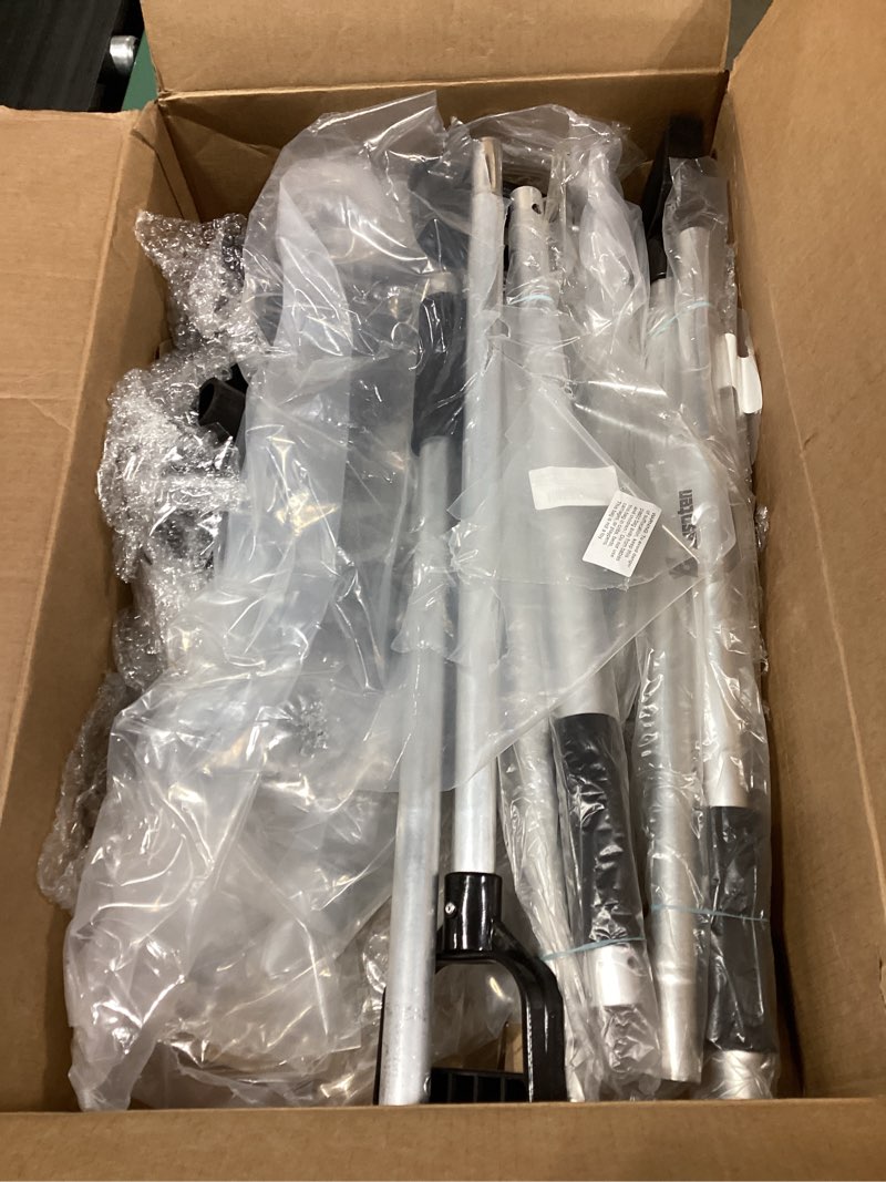 Condition photo showing Good Condition for Lasnten 3 Sets Black Manure Fork with Long Metal Handle Pitch Fork Manure Rake Heavy Duty Muck Rake for Gardening Horse Stall Stable Grass Hay Cleaning Farm Work(D Shaped Grip)