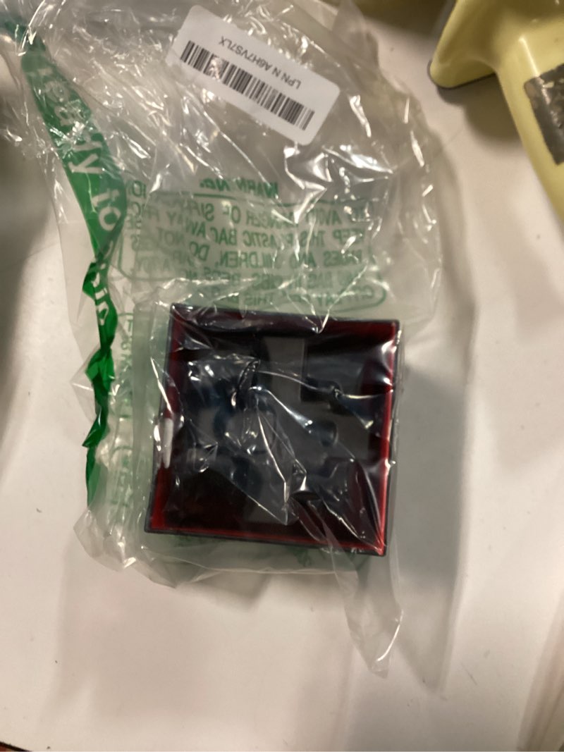 Condition photo showing As Is for NEBO Mycro Rechargeable LED Keychain Light | Key Ring Flashlight Features 6 Light Modes, Red