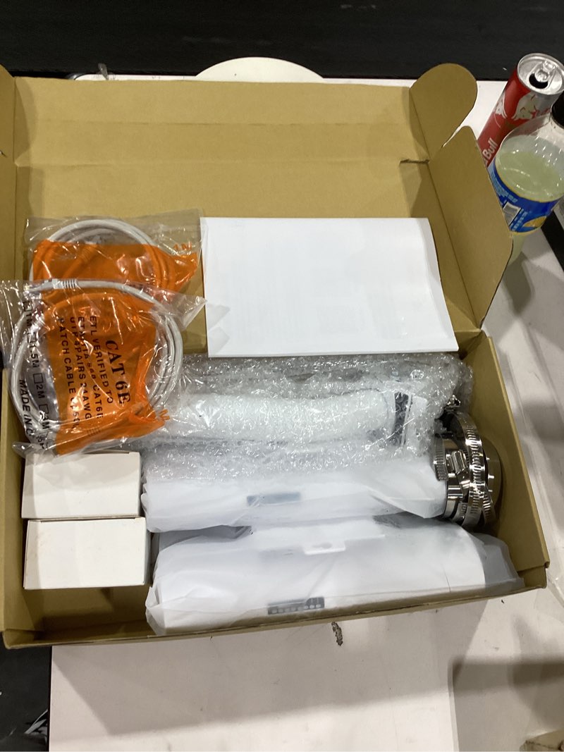 Condition photo showing Good Condition for Point to Point Starlink Internet Wireless Long Range Transmission with Bracket for Starlink Gen 3 Router, Starlink WiFi Extender, 5.8GHz 3KM with 18dBi High Gain Antenna, 2 Pack (Large)