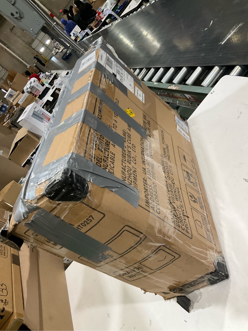 Condition photo showing As Is for Toddler Climbing Toys,Kids Pikler Triangle Set,Montessori Indoor Play Gym,Multifunction Foldable Indoor Climbing Gym for Kids(Orange)