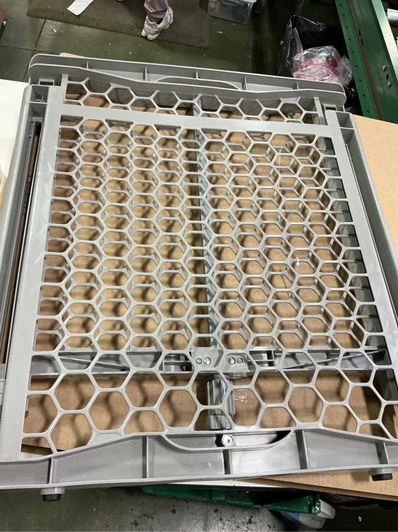 Condition photo showing As Is for Regalo Easy Fit Plastic Adjustable Extra Wide Baby Gate, 1 Count (Pack of 1)