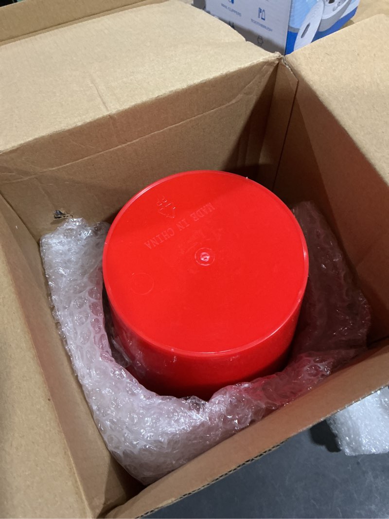 Condition photo showing Good Condition for Layhit 24 Pcs Plastic Ice Buckets for Parties 3 Liters Wine Bucket Portable Ice Holder Disposable Wine Cooler for Party Wedding Party Beverage Champagne Soda and Beer (Red) Red 24