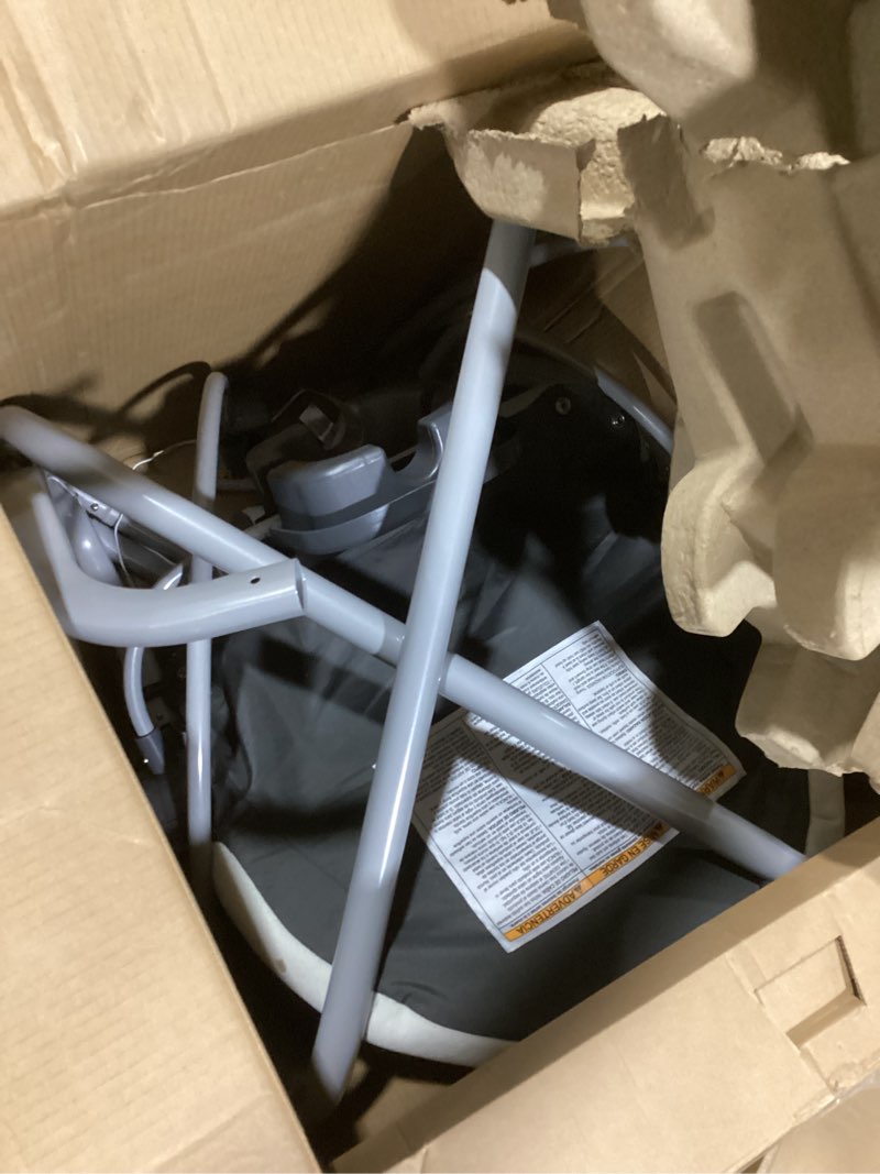 Condition photo showing As Is for Graco DuetSoothe Swing and Rocker with Removable Swing Seat and 6 Swinging Speeds for Toddler Swing Seat and Swing Chair Sapphire