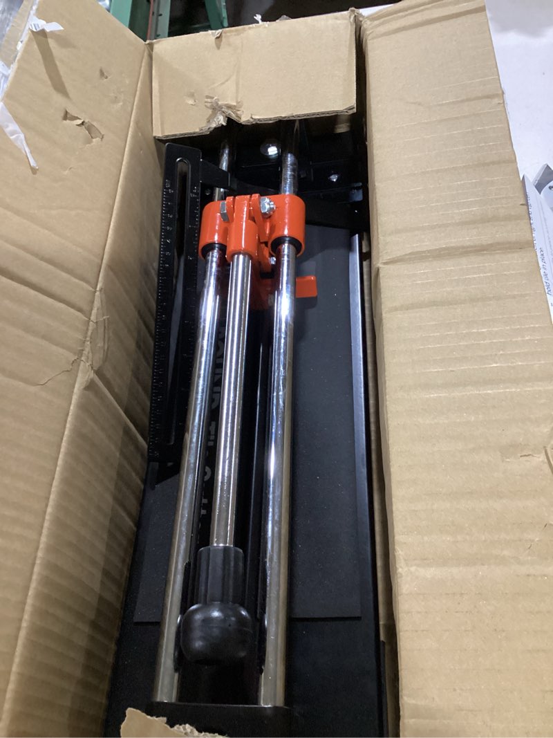 Condition photo showing Good Condition for musselbound® 14-inch manual wall tile cutter - simple score and snap tool for wall tile. perfect for diy backsplashes - no dust, no mess