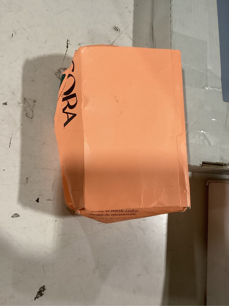 Condition photo showing As Is for cora organic cotton tampons (36 super plus tampons) 36 tampons