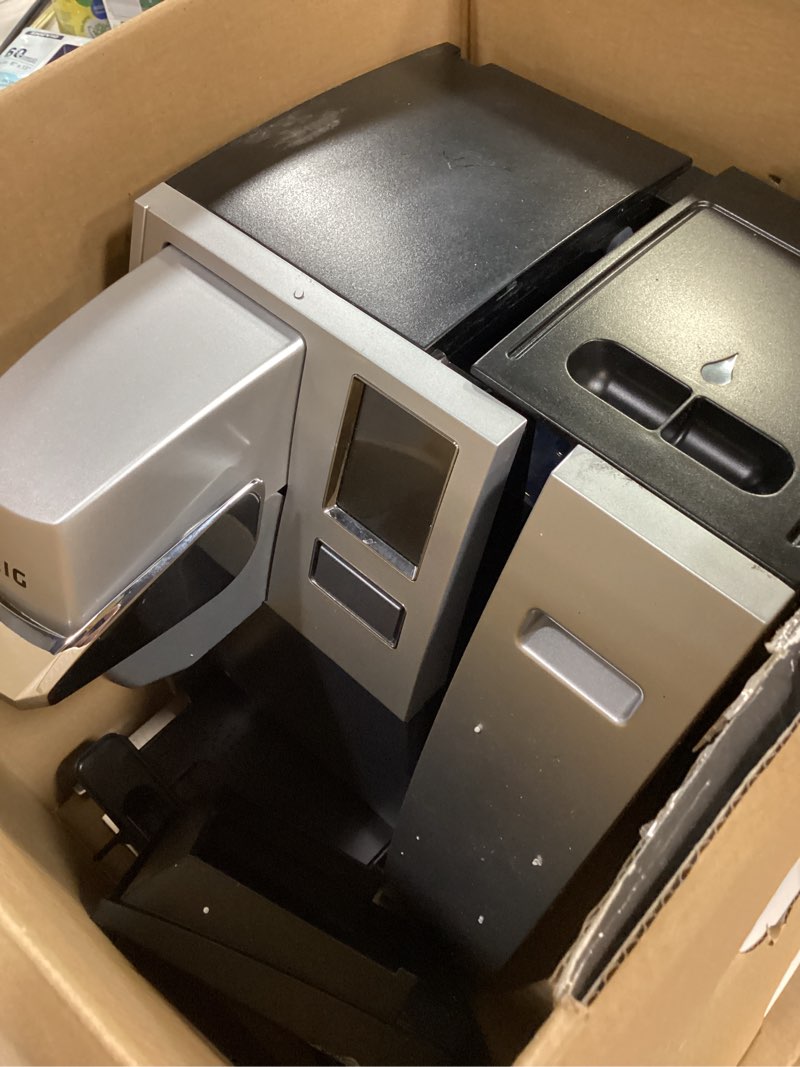 Condition photo showing As Is for Keurig K155 Office Pro Single Cup Commercial K-Cup Pod Coffee Maker, Silver