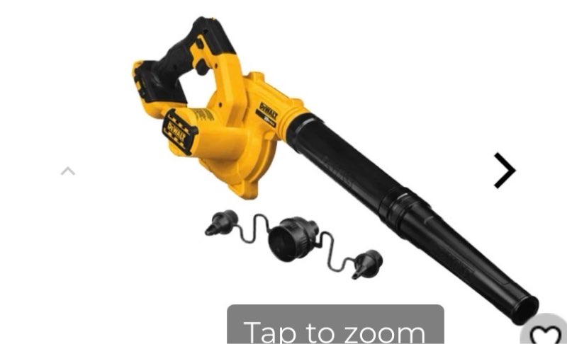 DEWALT 20V MAX Compact Cordless Jobsite Blower - Bare(similar)