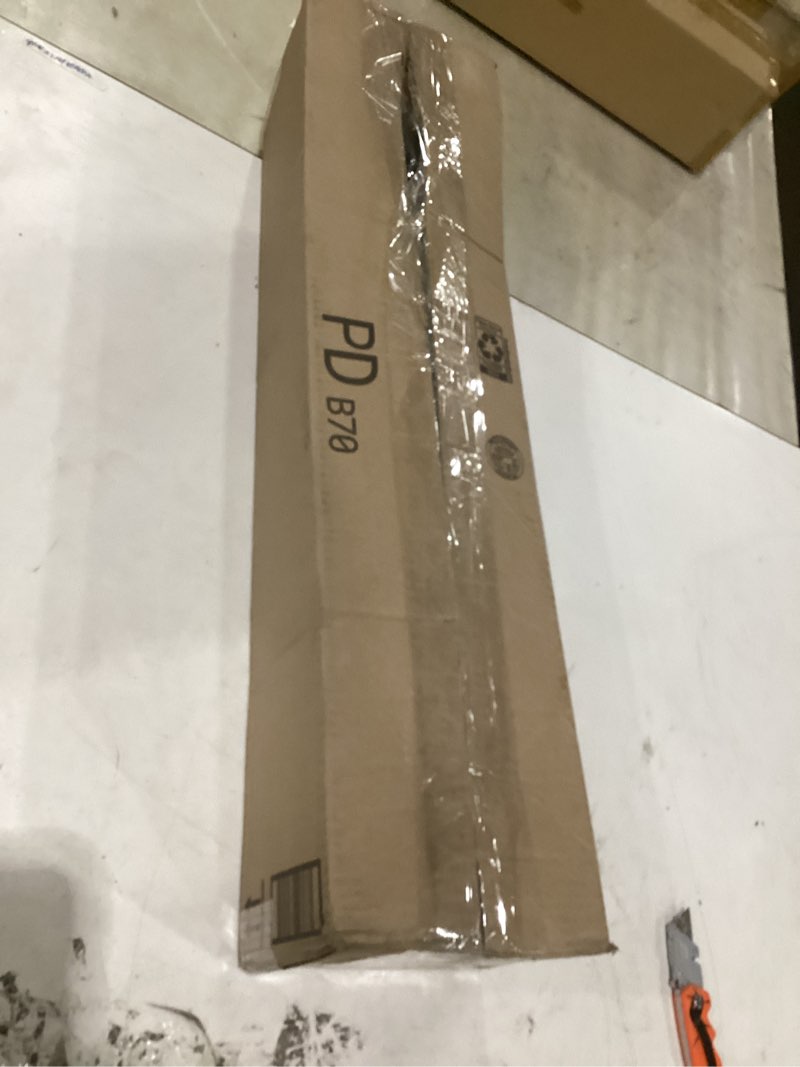 Condition photo showing As Is for the hillman group 852652 30-inch to 48-inch adjustable closet rod 1-inch diameter, zinc plated