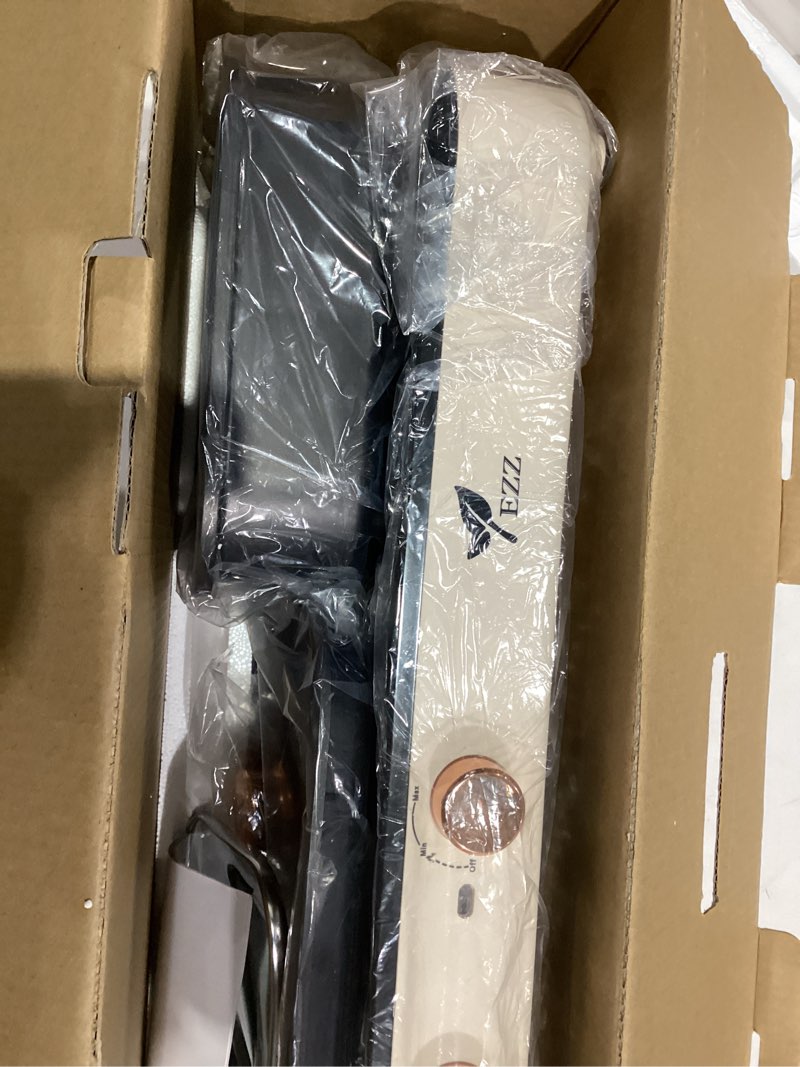 Condition photo showing New/Like New for 2025 Electric Hot Pot with Grill,2-10 People Indoor Hot Pot 2 in 1 Multi-function Smokeless Shabu-Shabu Hotpot Korean BBQ Grill for Simmer,Separate Dual Temperature Contral Khaki color