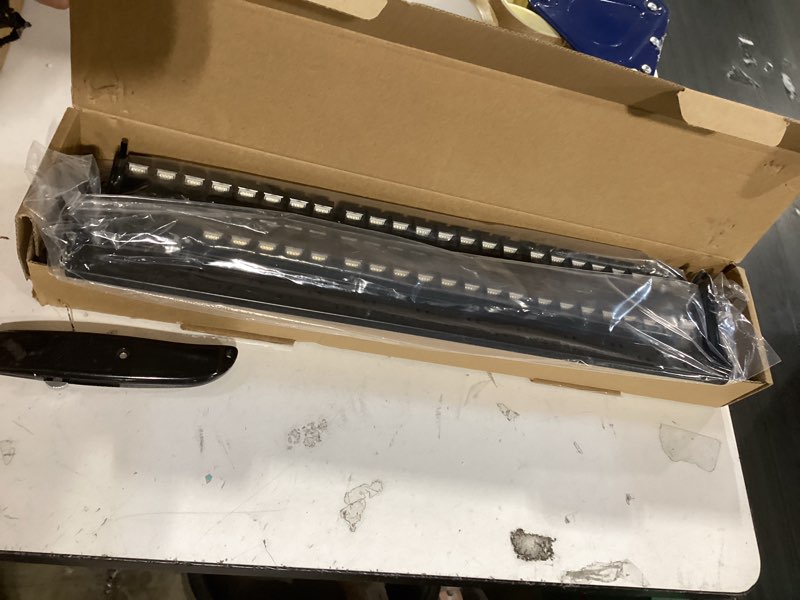 Condition photo showing Good Condition for 48 port rj45 cat6 patch panel, 19 inch, black, easy install & repair, gold plated keystone, rack mountable black 48port