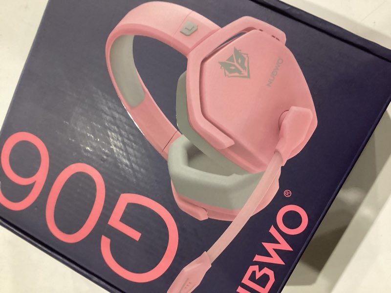 Condition photo showing Good Condition for NUBWO G06 Dual Wireless Gaming Headset with Mic for PS5, PS4, PC, Mobile, Switch: 2.4GHz Wireless + Bluetooth - 100 Hr Battery - 50mm Drivers - Pink