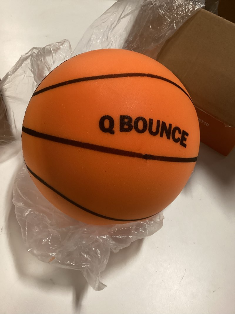 Condition photo showing New/Like New for Silent Basketball 2.0 - Premium Quiet Indoor Basketball with Pro Regulation Grooves, Soft Bounce, Home-Friendly Design, Durable Grip & Low-Noise Performance for Focused Training and Play