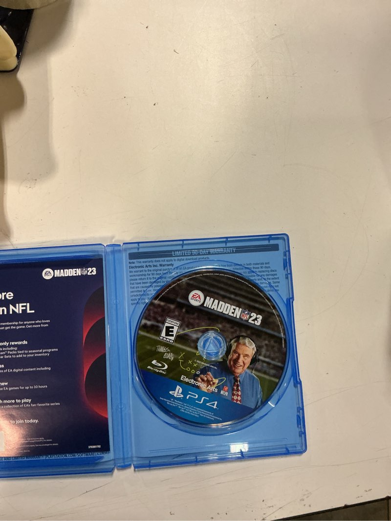 Condition photo showing As Is for madden nfl 23 - playstation 4